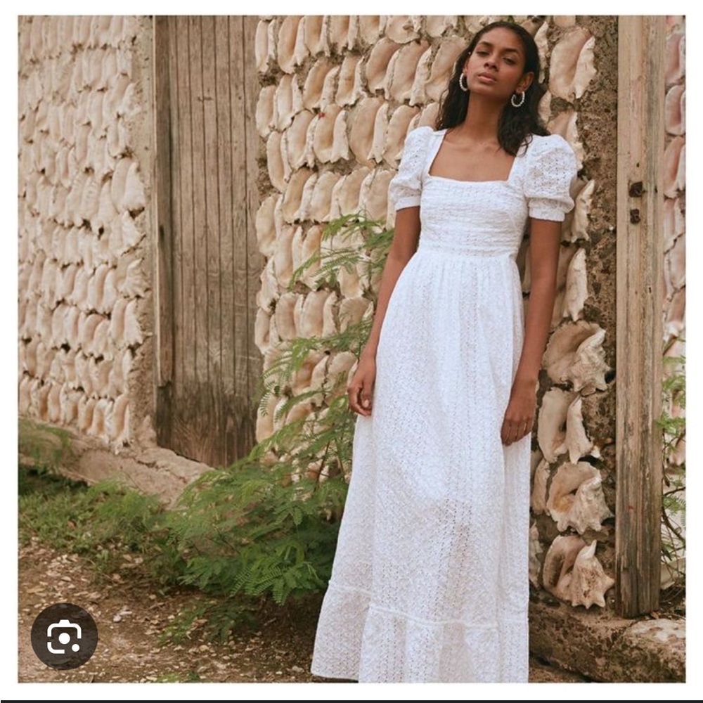 Agua by Agua Bendita Pomelo Maxi Dress. Size Small